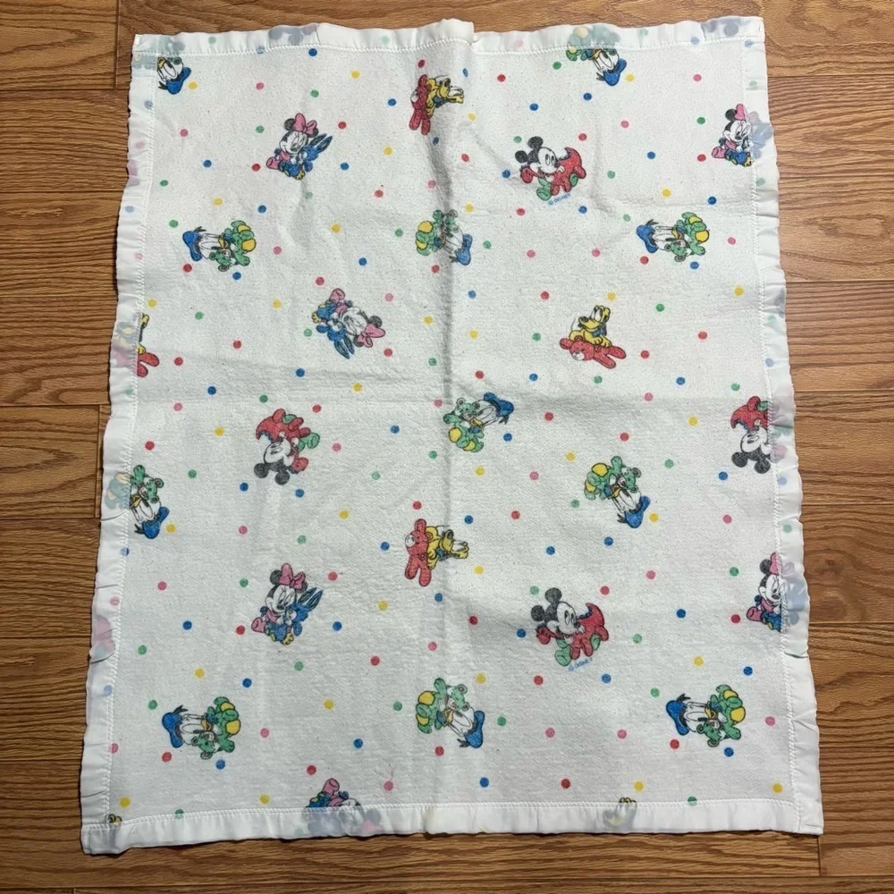 Vintage Disney Baby Blanket